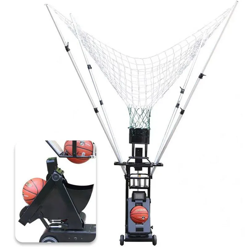 Multifunction Electronic Basketball Rebounding Machine Shooting Ball Passing Training Machine