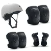 White plum blossom helmet-black cow head protectors