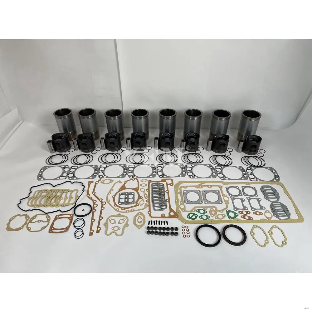 Hot Sale Engine Rebuild Kit With Cylinder Gaskets Piston Rings Liner for Doosan P158