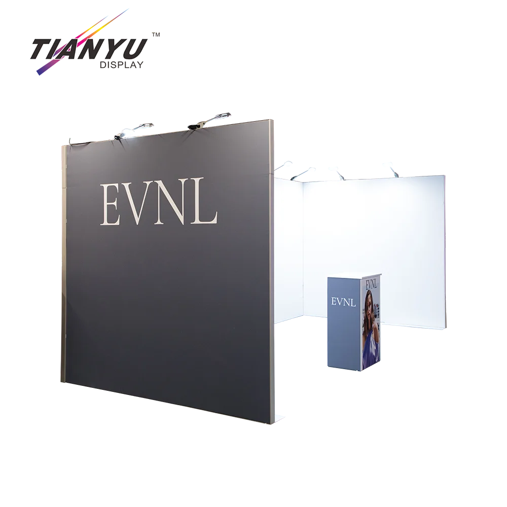 Tianyu Portable Folding Display Walls Modular Trade Show Display Exhibition Booth Collapsible Booth