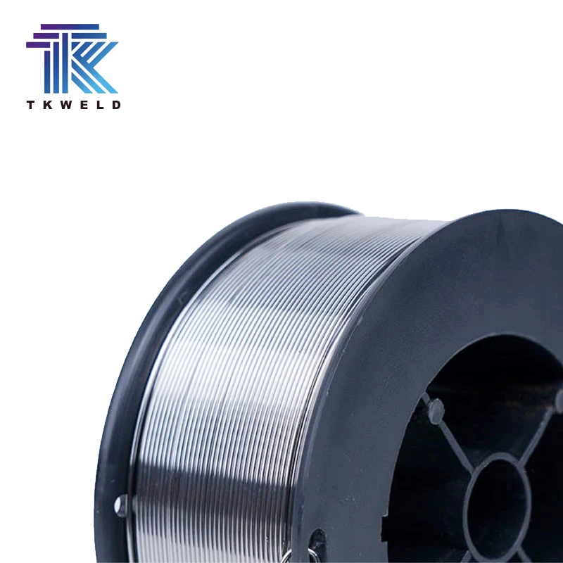 TKweld Factory Supply Plastic Spool Wear-resistant E71T1 Flux Core Laser Welding Wire 1.2
