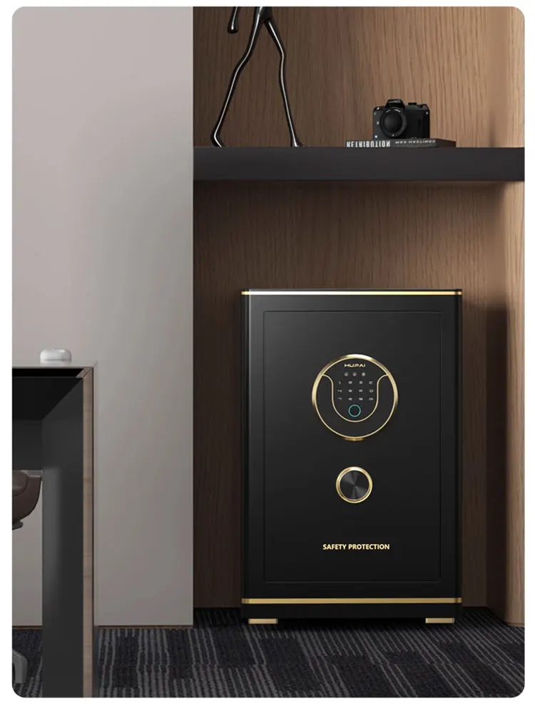 CEQSAFE All Steel Large Anti-Theft Fireproof Safe Box with Fingerprint Password Remote WIFI Access for Home Office Documents factory