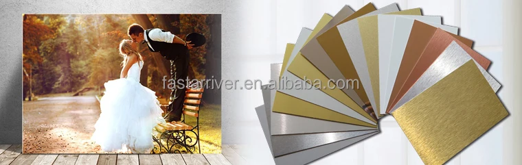 Customized Size HD Metal Print Plate Aluminium Sublimation Metal Sheet