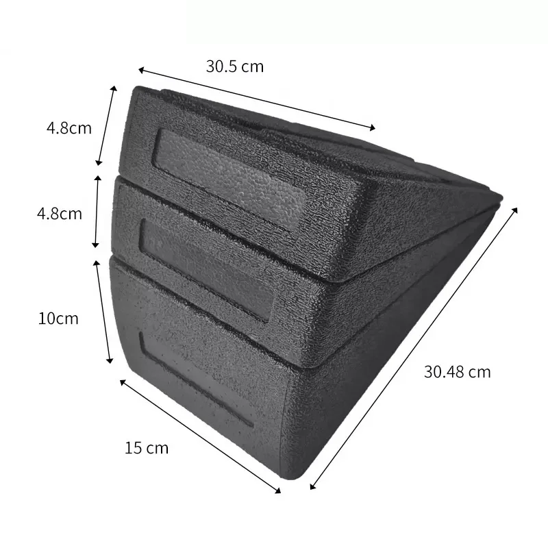 l0101 adjustable foam calf stretcher foot leg squat wedge block wedge slant board-1