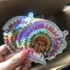 Holographic sticker