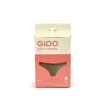 Custom Logo Packaging Underwear Small Cardboard Carton Mailer Underpants Paper Folding Box