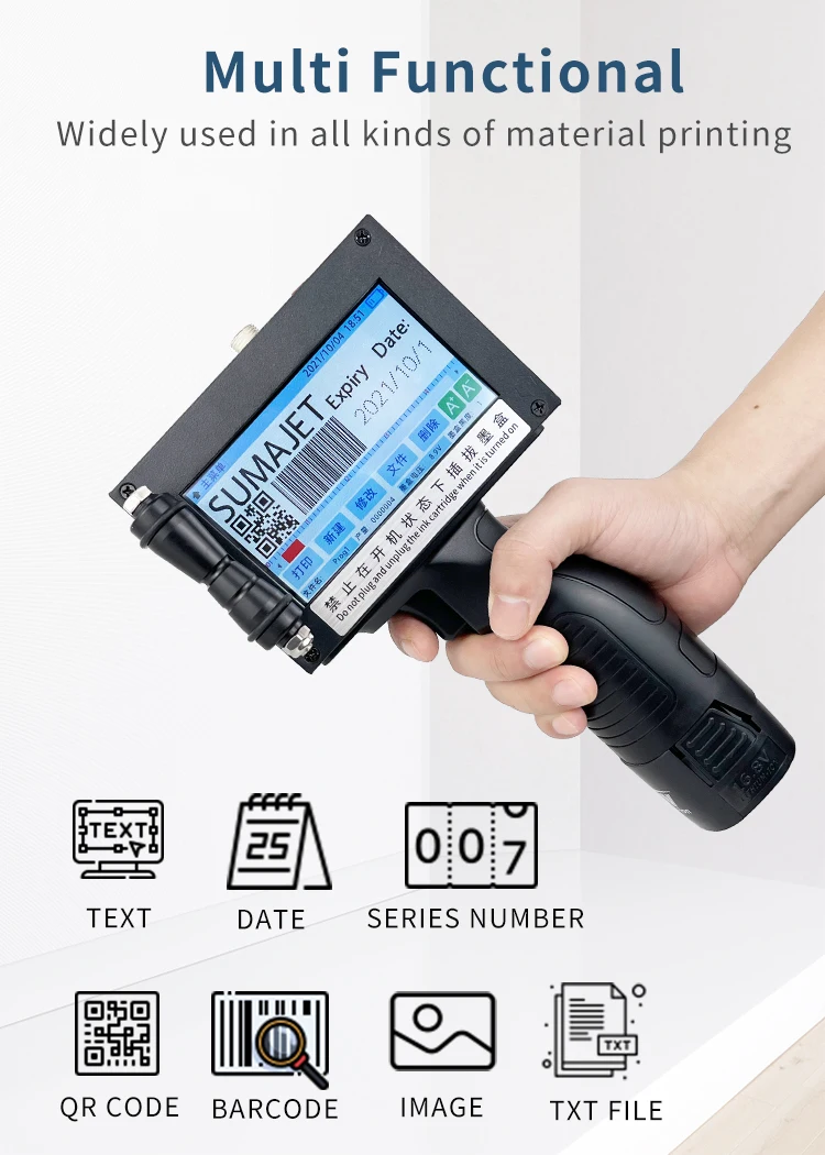 Cheap Handheld Inkjet Printer Qr Code Packaging Production Date Coding