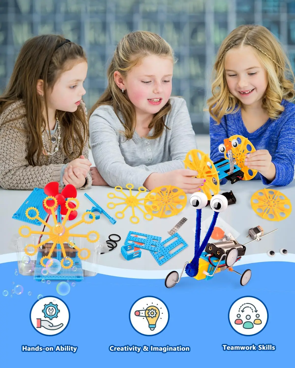 6 in 1 Stem Kits Robotics Science Kits for Kids STEM Educational Toys Science Kits Stem Learning Toys