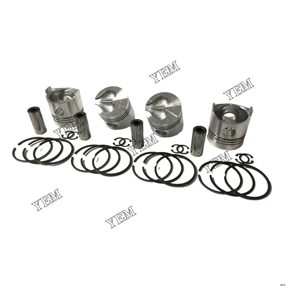 Taiwan Factory Wholesale High Quality 4D94 Engine Piston Kit for Komatsu
