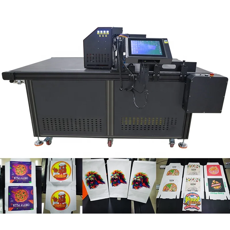 One Pass Digital Corrugated Box Printer Single Pass Inkjet Printer