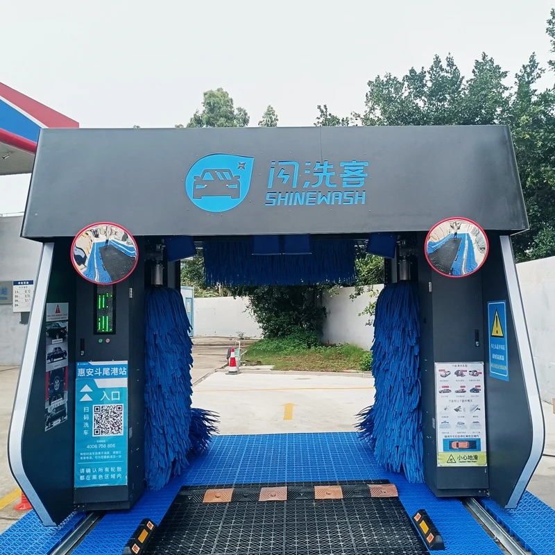 Shinewash Roller Car Wash Machine Fully Automatic Industrial New Rollover Car Wash From Direct