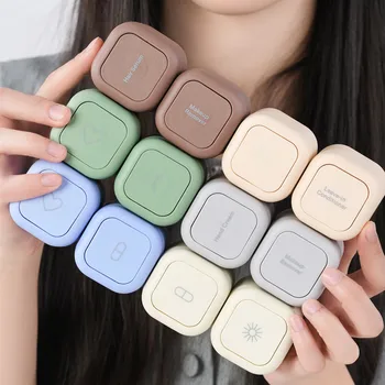 Travel Container Body Care Capsule Set Magnetic Travel Capsule Suitable for Shower Gel Lotion. Sunscreen - 3-pack