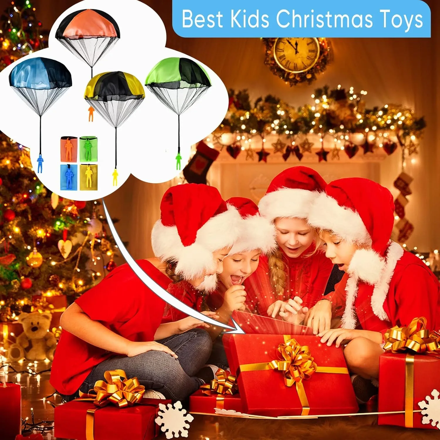 Большой прыжок Адвент календарь Спиннер рулетка Другие Полицейские парашютные пожарные игрушки для детей