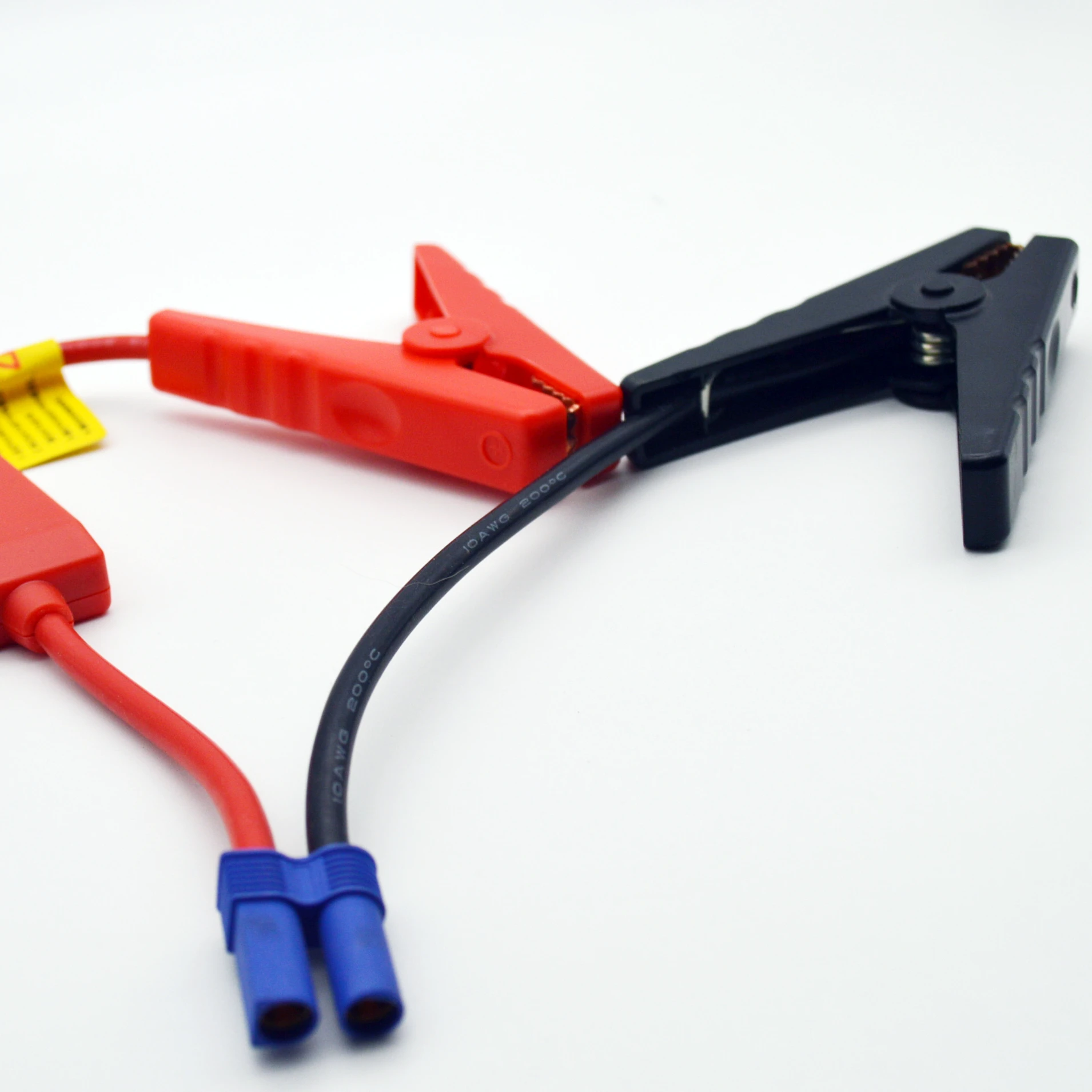 12V Automotive Emergency Portable EC5 Connector Booster Battery Alligator Clips Smart Jumper Clamp