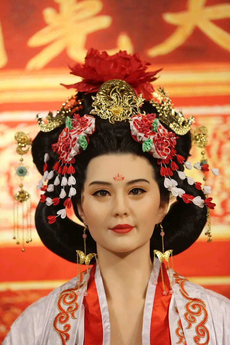 Hot Sale Realistic Silicone Wax Statue Fanbingbing Lifesize Wax Figure