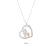 NMSN-A1410-2-silver with rose gold