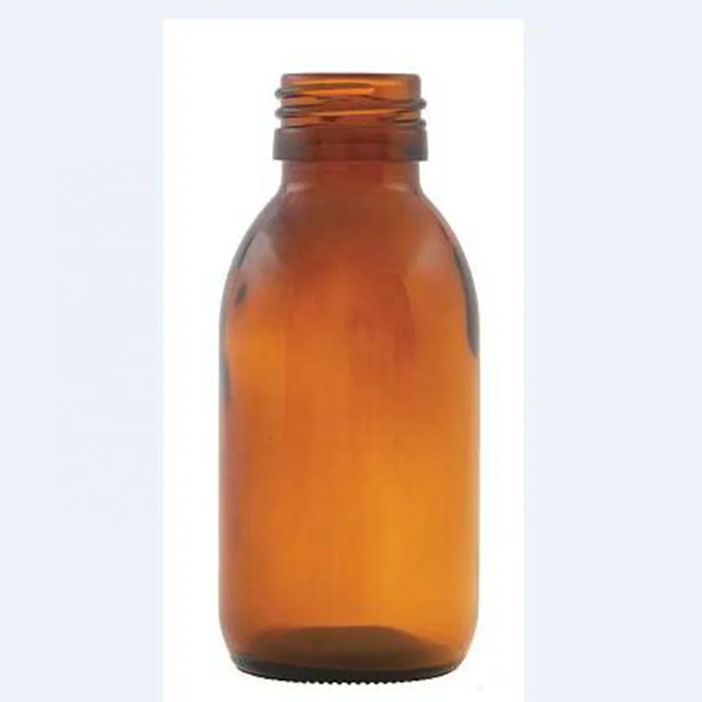 125ml Syrup Amber Glass Bottle 125ml Glass Bottle