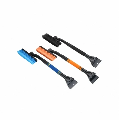 Профессионально сертифицированная безопасная щетка для снега нескользящая выдвижная с лопатой льда