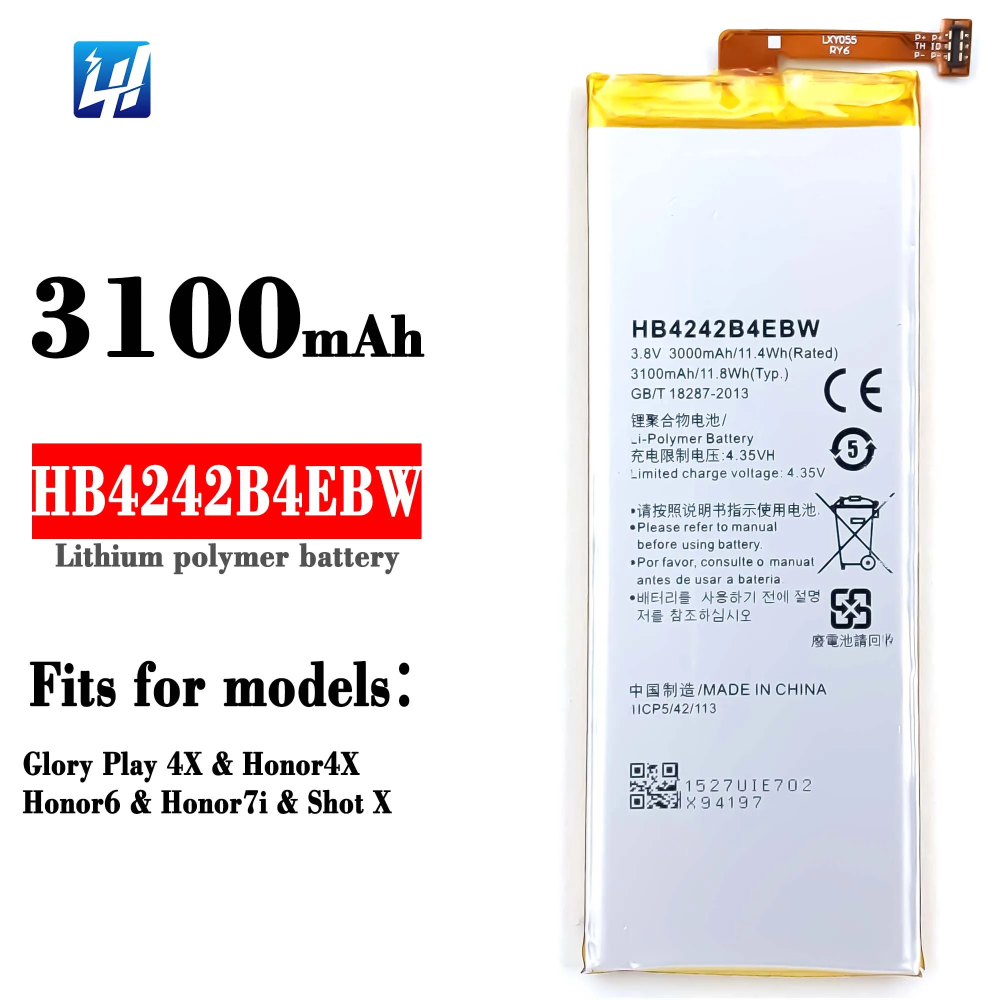 BATTERIA DI RICAMBIO PER OPPO F19 PRO CPH2285 BLP839 / QUALITÀ PARI A - Foto 2