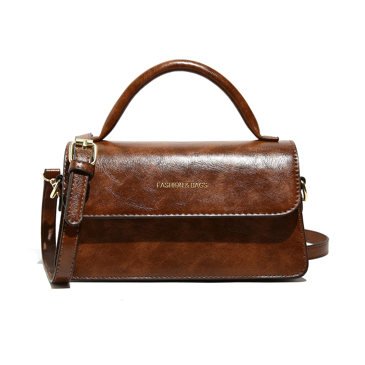 High-end Retro Design Bag Women's New Korean Version of the Handbags Small square Bag Versatile Ins One-shoulder Crossbody Bag