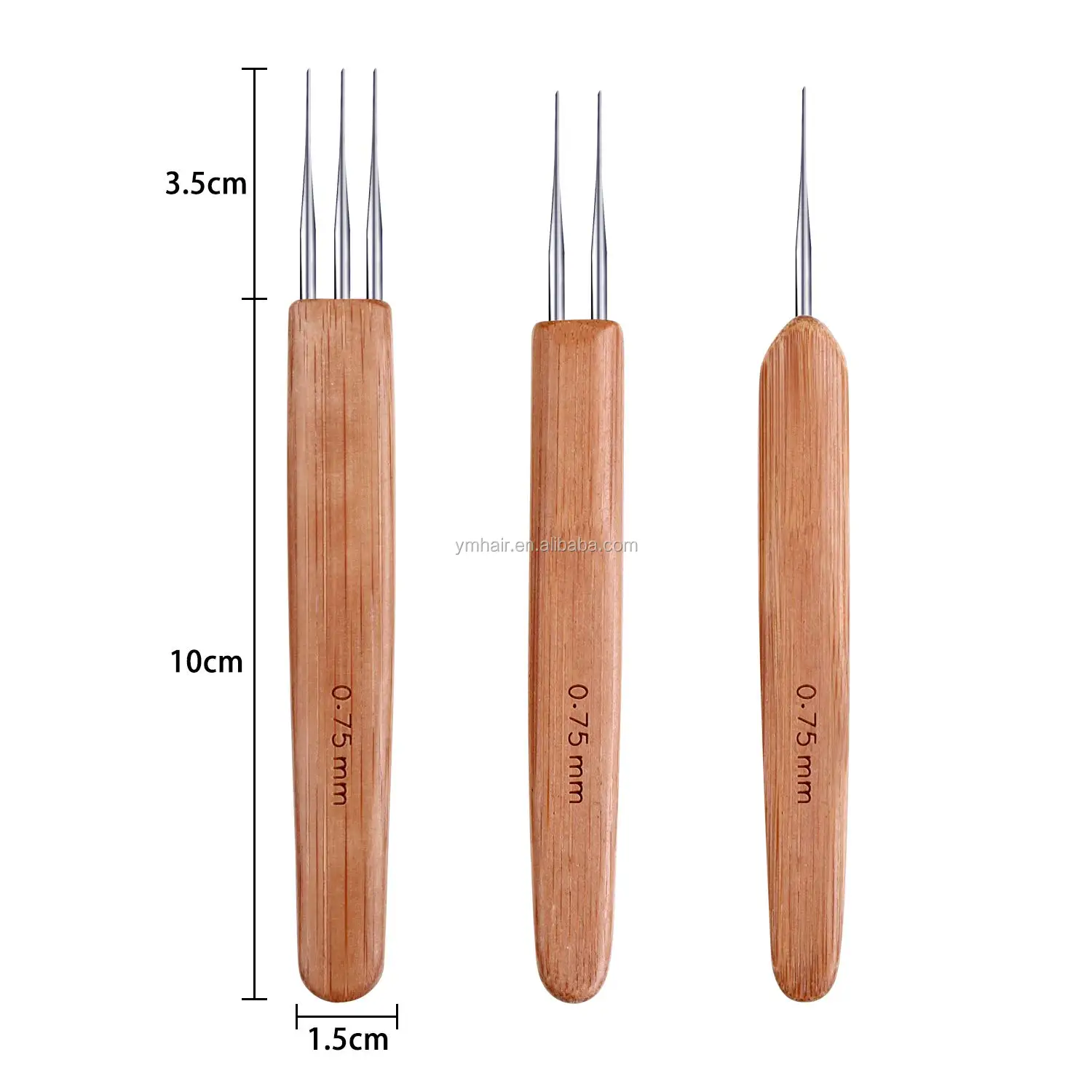 7 Ganchos De Ganchillo Para Rastas Para El Cabello, De