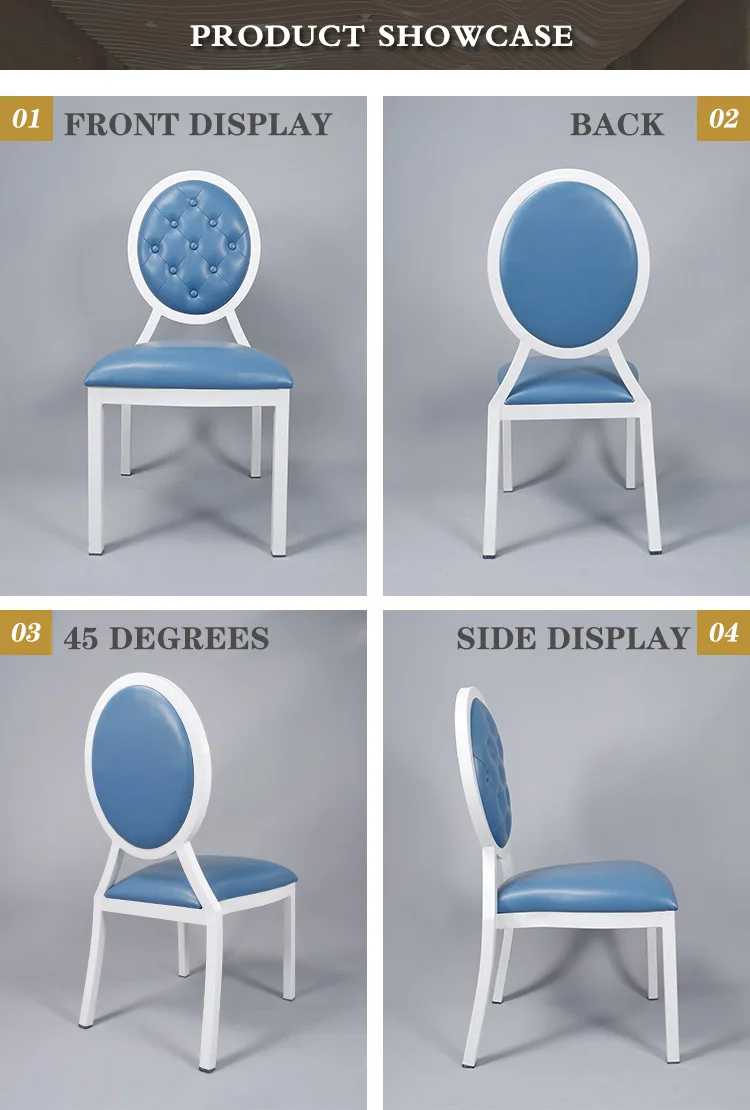 wooden white dining chair