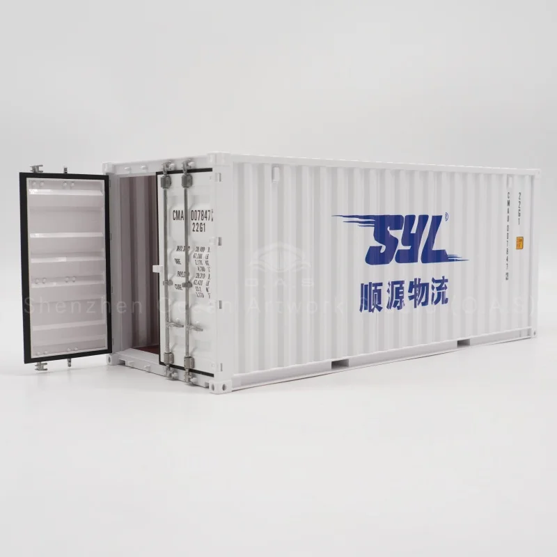 【L】O.A.S Container Model Factory Customized Scale1:20 Crafts Shipping Boxes     SYL Container Model