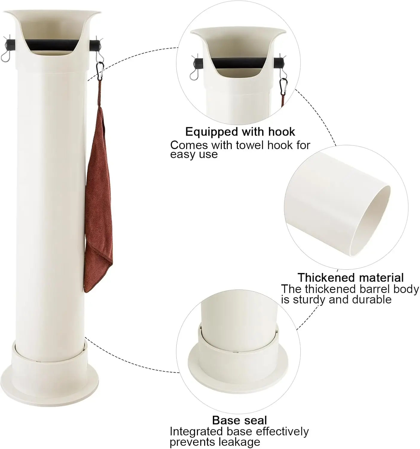 product espresso coffee knock box commercial knock box for espresso coffee grounds floor standing coffee knock box-19