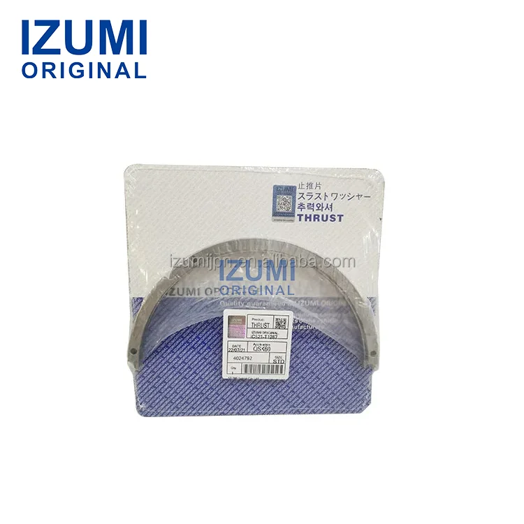 IZUMI ORIGINAL diesel part Thrust Washer Mining Excavator QSK45 QSK60 Crankshaft Thrust Bearing 4007569 for Cummins