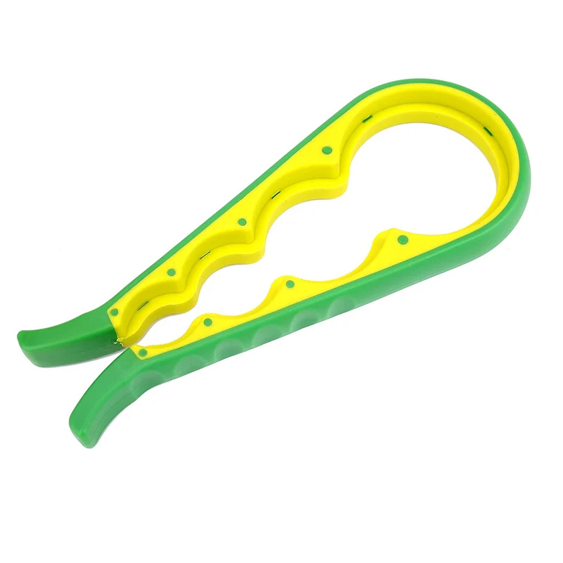 Kitchen Multifunctional Adjustable 4 in 1 Silicone Slip Jar Bottle Can Lids Opener