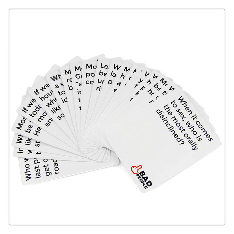 Лидер продаж, игра для вечеринки, вы, вероятно, не должны играть в плохие игры для детей и семьи