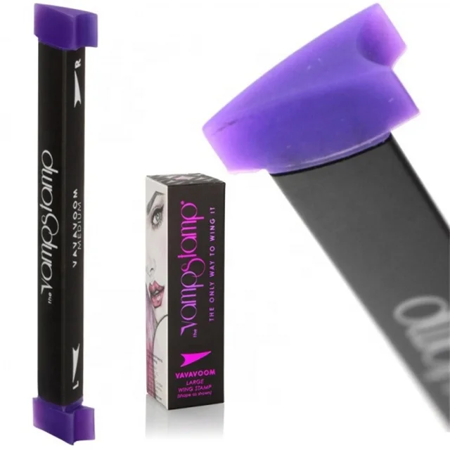 Универсальный Один eyliner силиконовые уплотнения головки V карандаш-подводка для глаз инструмент подводка для глаз штамп