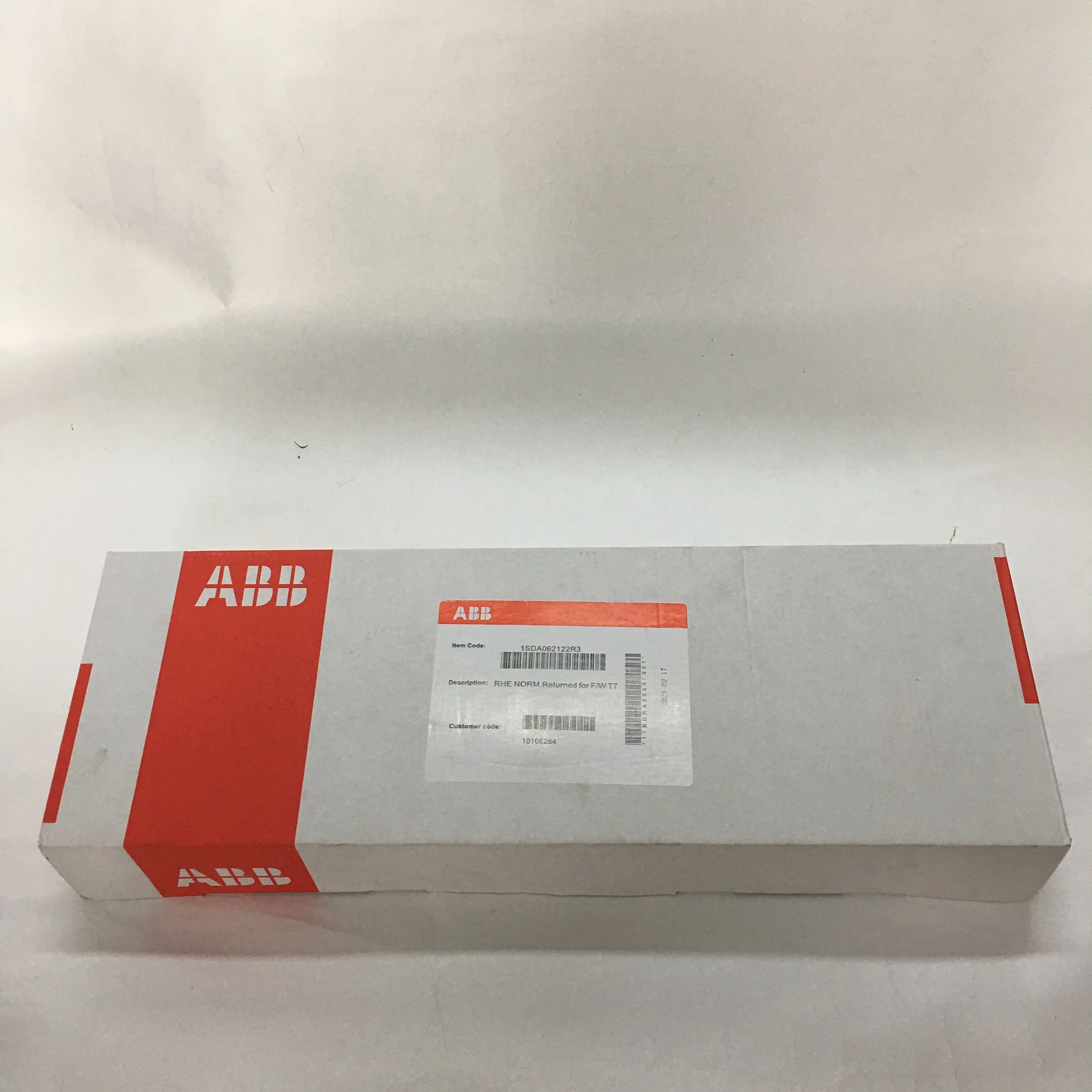 ABB Contactor 1SDA062122R3 RHE NORM.Returned for F/W T7