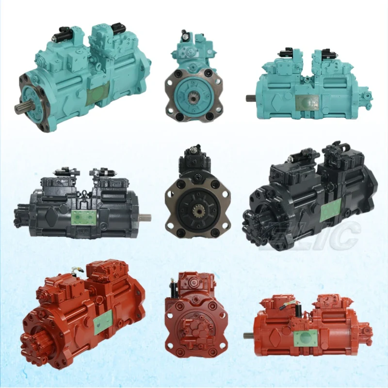 K3V63 K3V112 K5V140 K3V140 K3V180 K5V200 Excavator Hydraulic Main Pump for Kawasaki Rexroth Daewoo Kobelco volvo