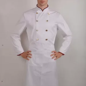Professional Hotel Restaurant Chef Uniform High Quality Cook Workwear Uniform for Kitchen Staff Culinary Service Attire