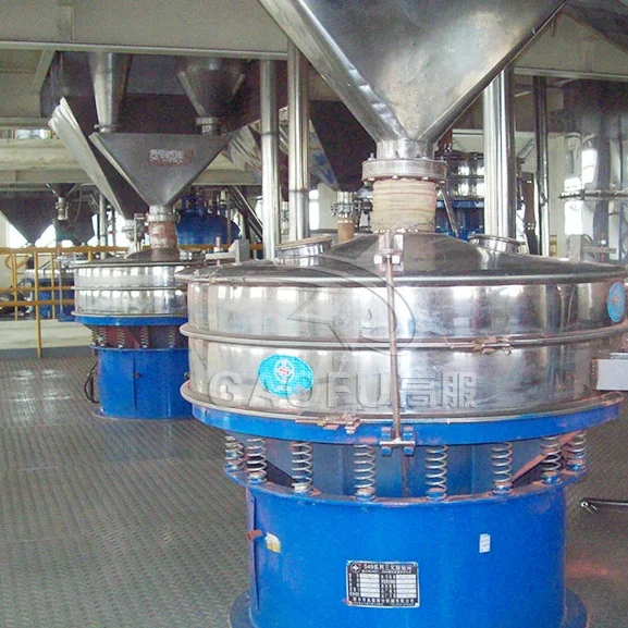 Automatic Rotary Vibratory Screen Sifter Shaker Sieve Industrial Circular Vibrating Sieve Machine for Plastic Powder