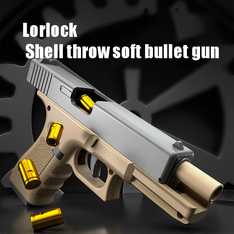 Empty hanging machine G18 linkage automatic loading soft bullet gun boys children simulation toy gun