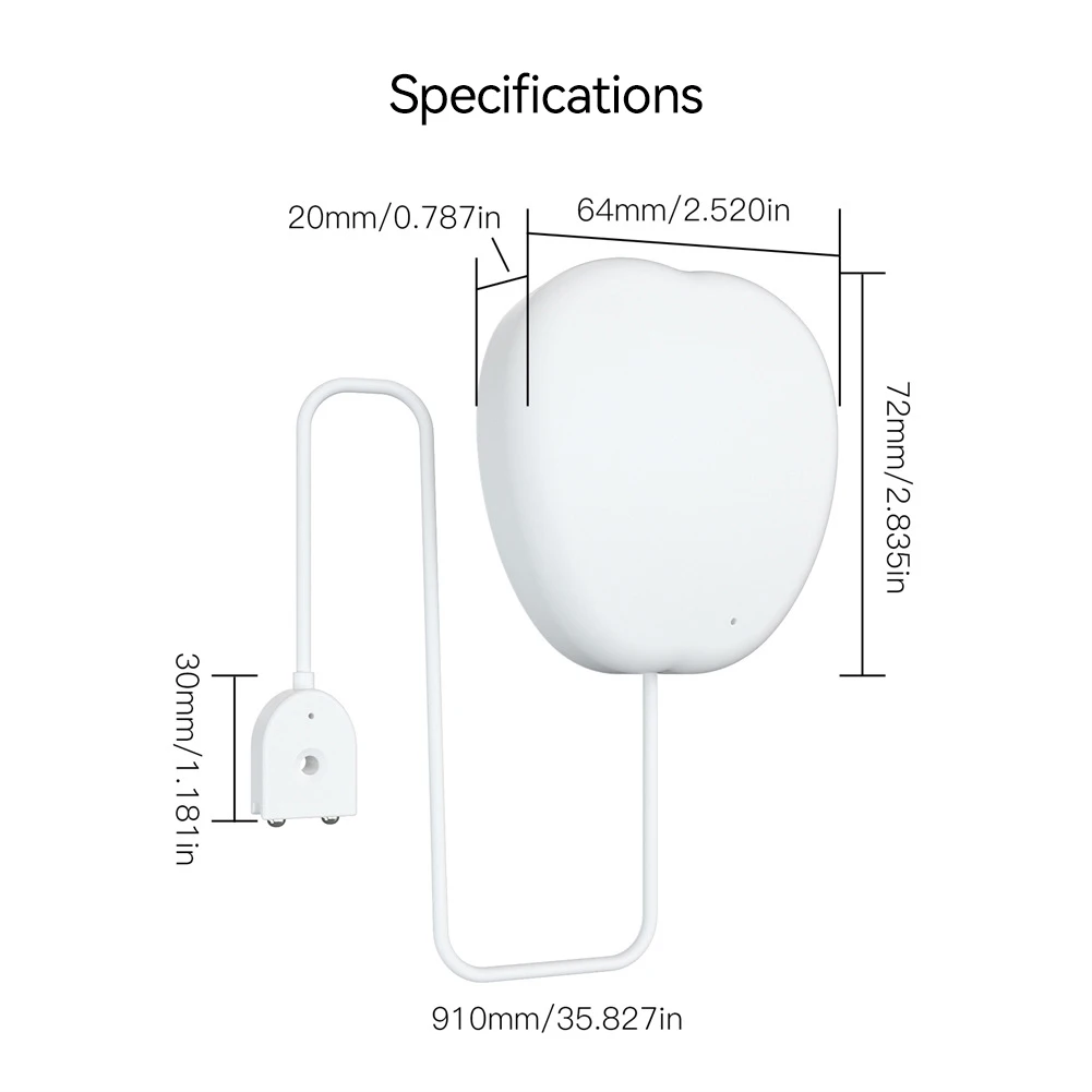 Tuya Wifi Smart Home Water Immersion Sensor App Buzzer Alarm Water