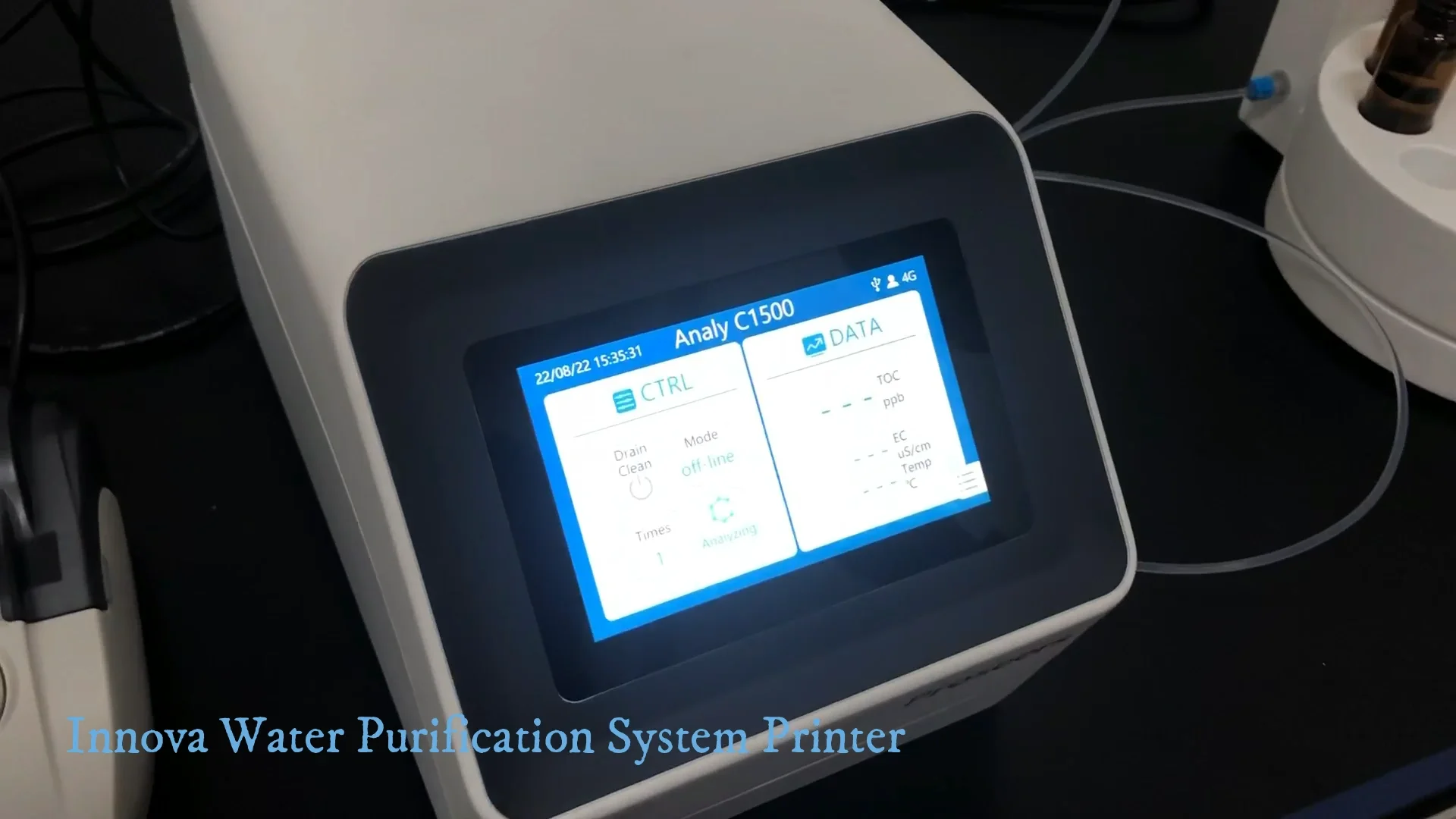Laboratory Toc Analyzer Uv Oxidation Direct Conductivity Detection High