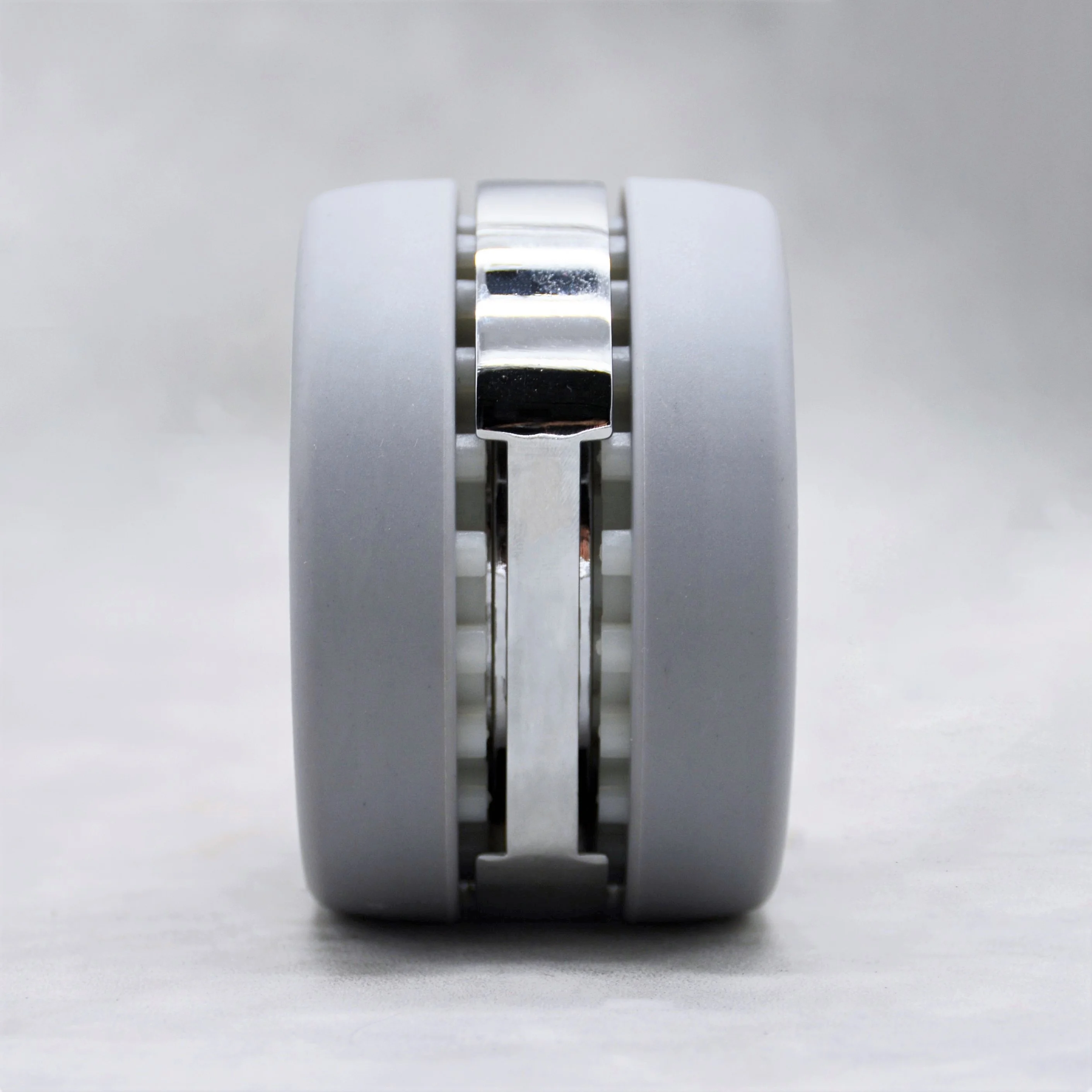 SS Standing Mirror Hollow Core Caster Wheels 75mm 3 Inch