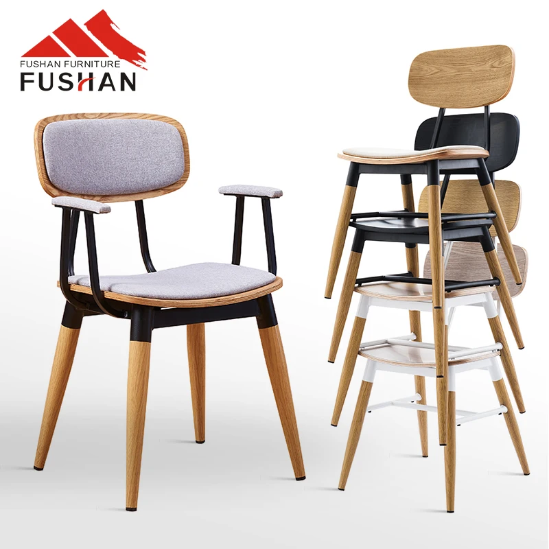 2022 New design armchairs  professional salon wood school chairs