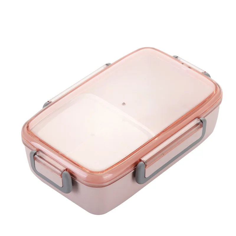 Wholesale airtight keep food hot plastic lunch box Durable On-the-Go Meal  sealed food container separable bento box for adults & kids From  m.