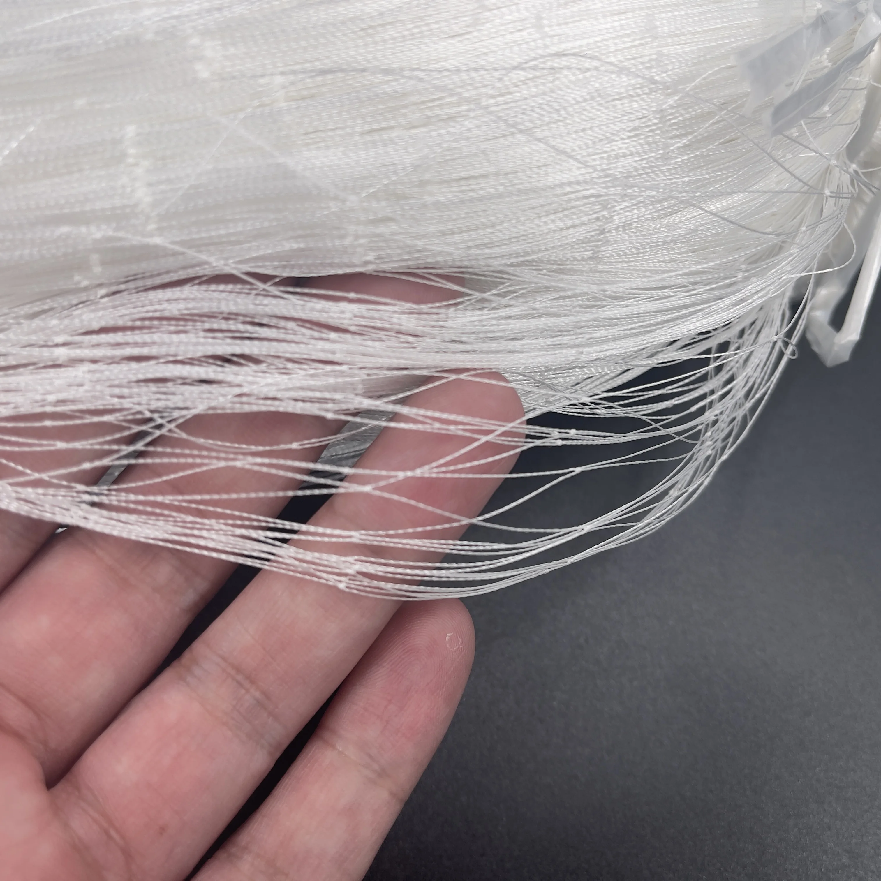 210D 2ply-3ply 2 1/4 Inch Nylon Polyester Multifilament Fishing Net for  Shrimp Fishing Nets