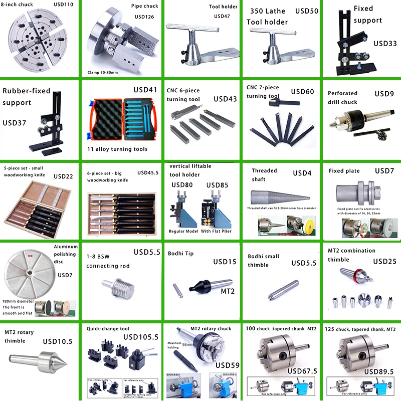 Source 210 350 lathe accessories small metal lathe rotary on m.alibaba.com