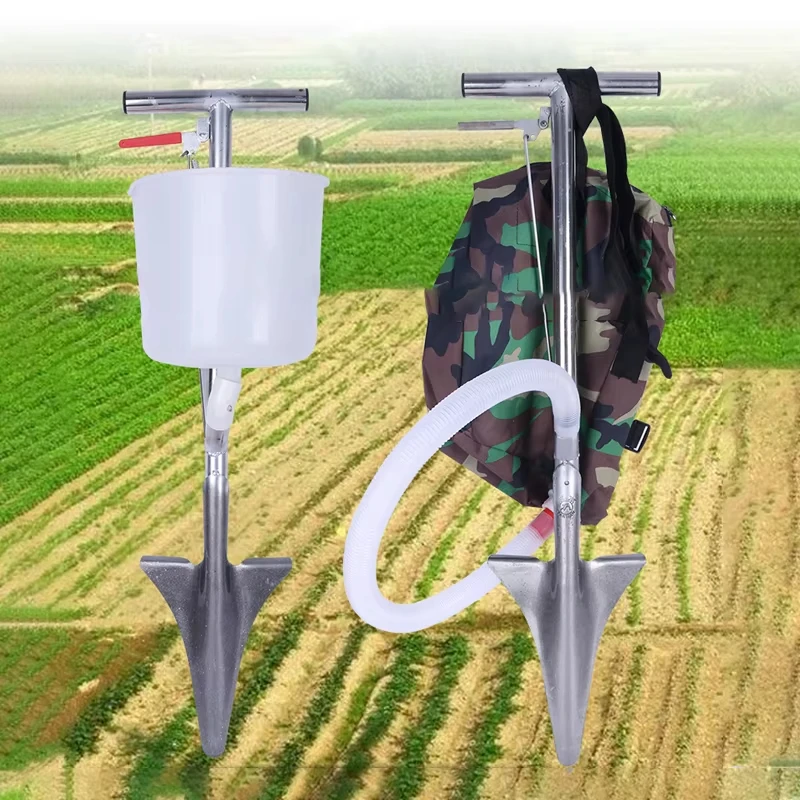 Manueller Rucksack-Dngerstreuer fr Granulatdnger und Saatgut   Landwirtschaftliche Maschine zum Eindngen