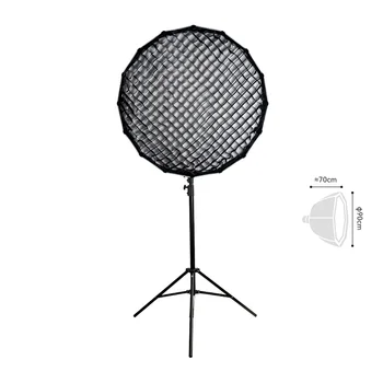 FB-SLB-D90 70cm Quick Loading Parabolic Softbox Professional Deep Mouth Soft Box for Bowens Mount Studio Flash detail image