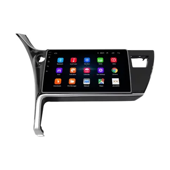 YBJ For Toyota Corolla 2017-2019  Headunit Device 2 Double Din Quad Octa-Core Android Car Stereo GPS Navigation Carplay Radio