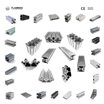 Aluminum T-slot Profiles Aluminum Extrusion t Slot Profile for Industry Frame Material t Slot Extrusion Aluminium Profile