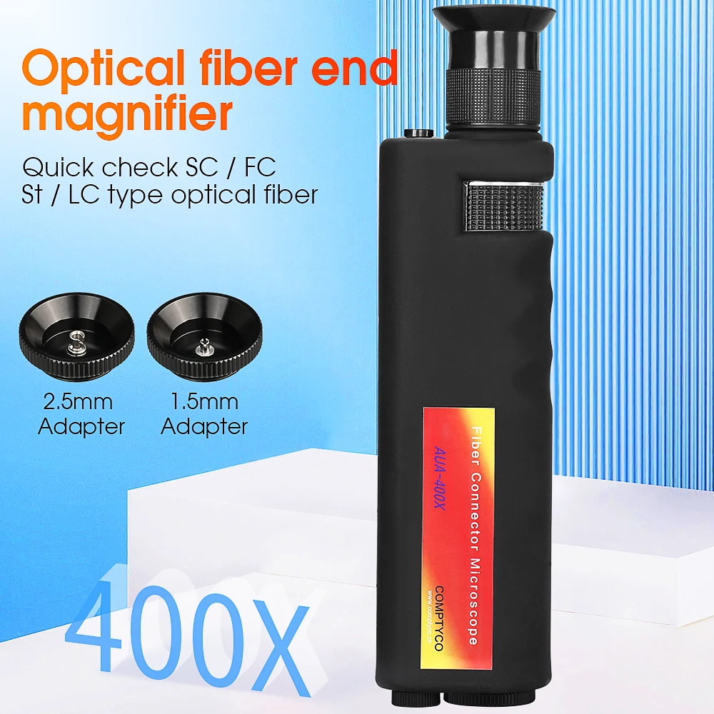 High Quality Magnifier 400x Fiber Optic Usb Microscopes 1.25&2.5mm