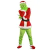 Green suit, not mask, hood